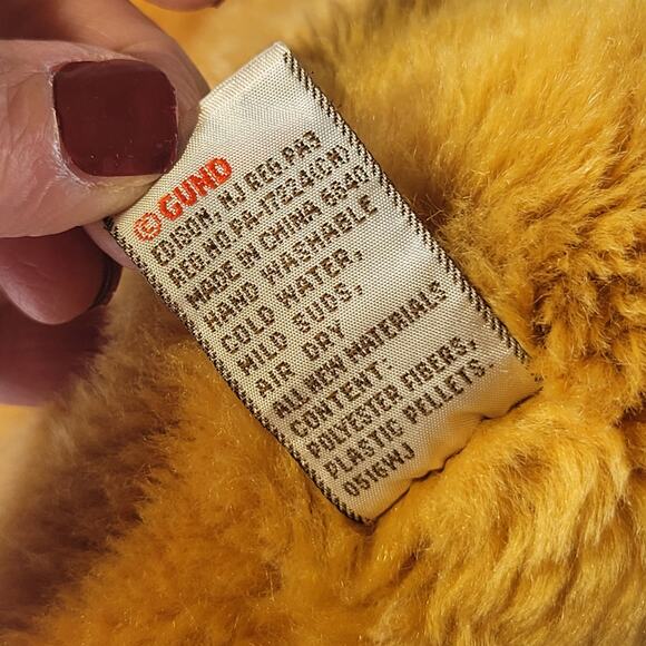 GUND Honey Bear Plush 9" Golden Soft Toy Stuffed Animal - Picture 9 of 9